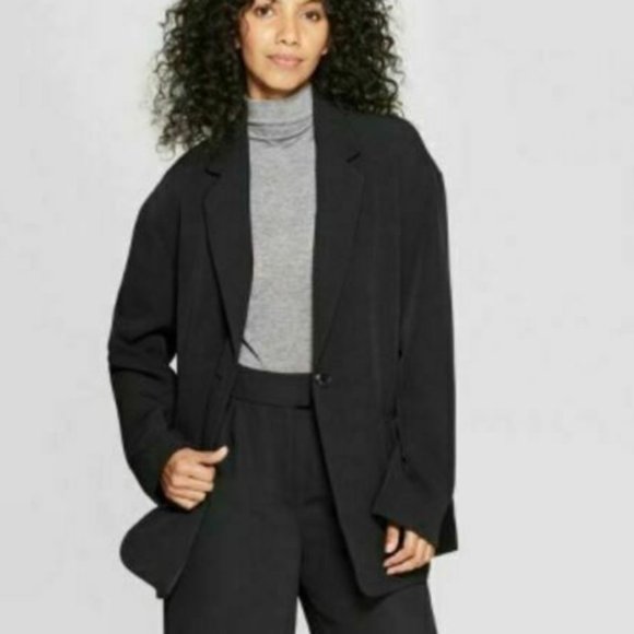 Prologue Jackets & Blazers - Women's Plus Size Long Sleeve Slouchy Blazer